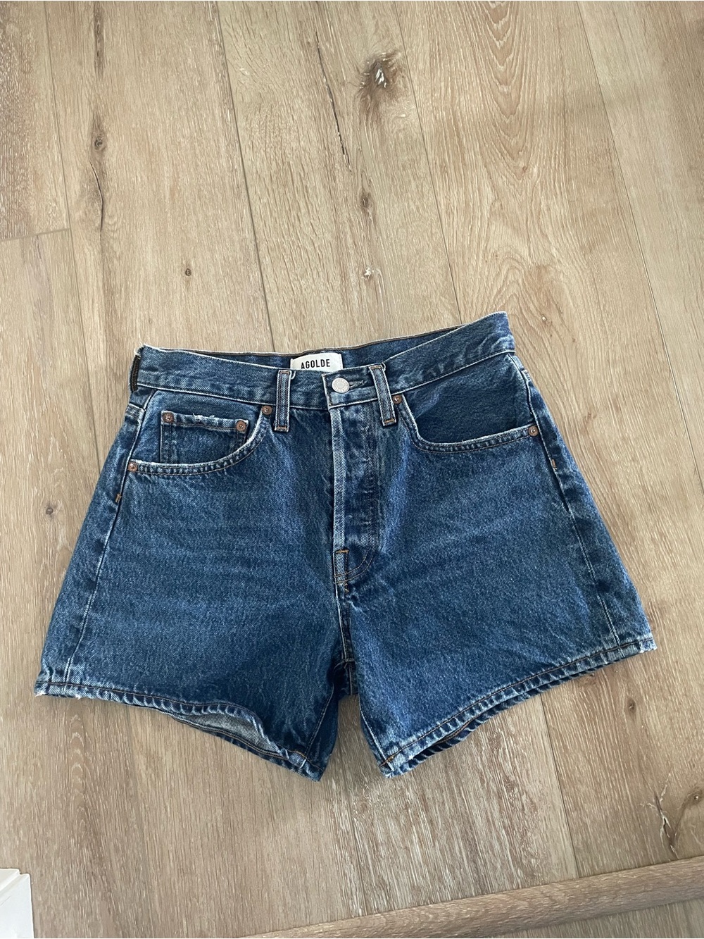 Agolde Parker Long Shorts